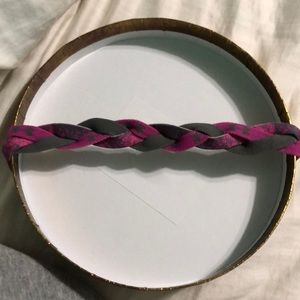 Braided Under Armour headband